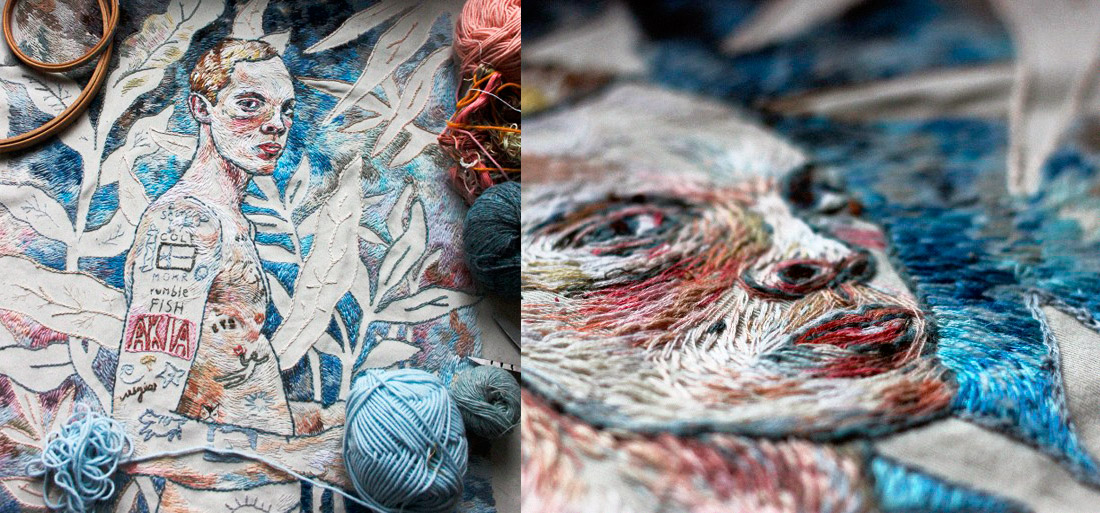 Lisa Smirnova, Embroidery