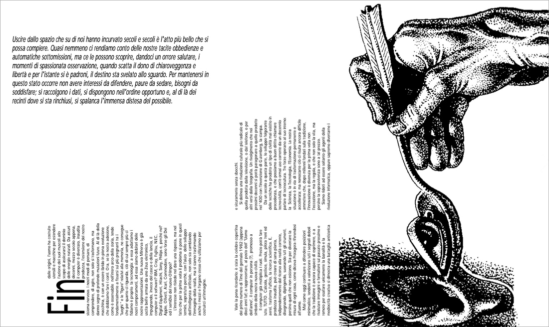 Citazione "Il cucchiaio non esiste" da Matrix, la mia tesi allo IED