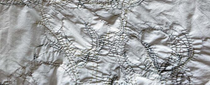 cotton flowers embroidery