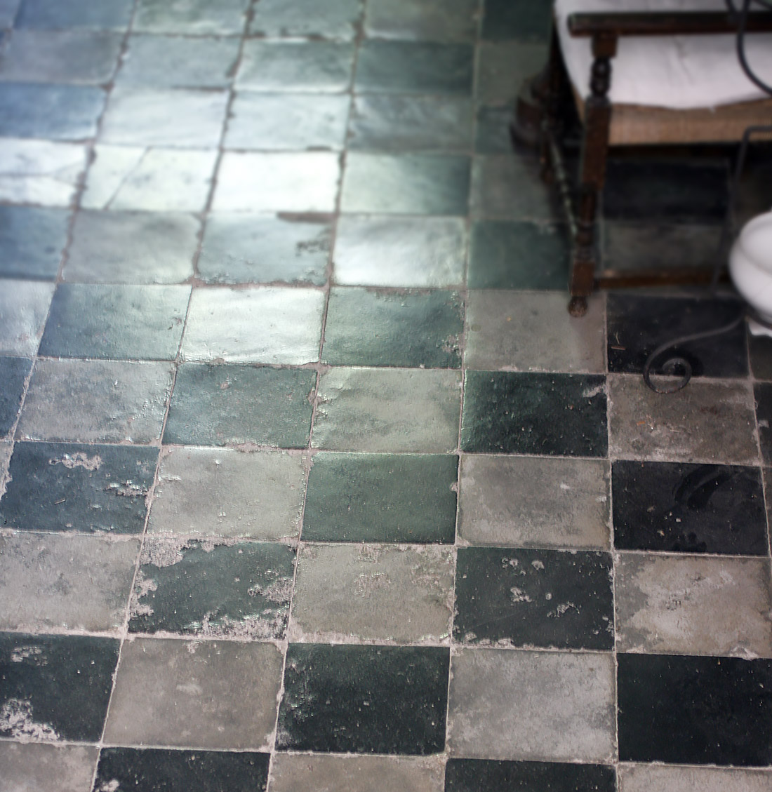 pavimento di piastrelle antiche, Narni