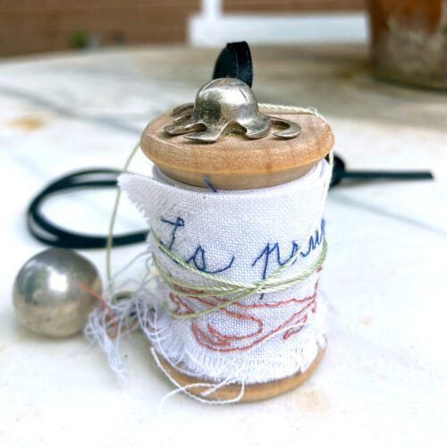 Talismano tessile personalizzabile da indossare