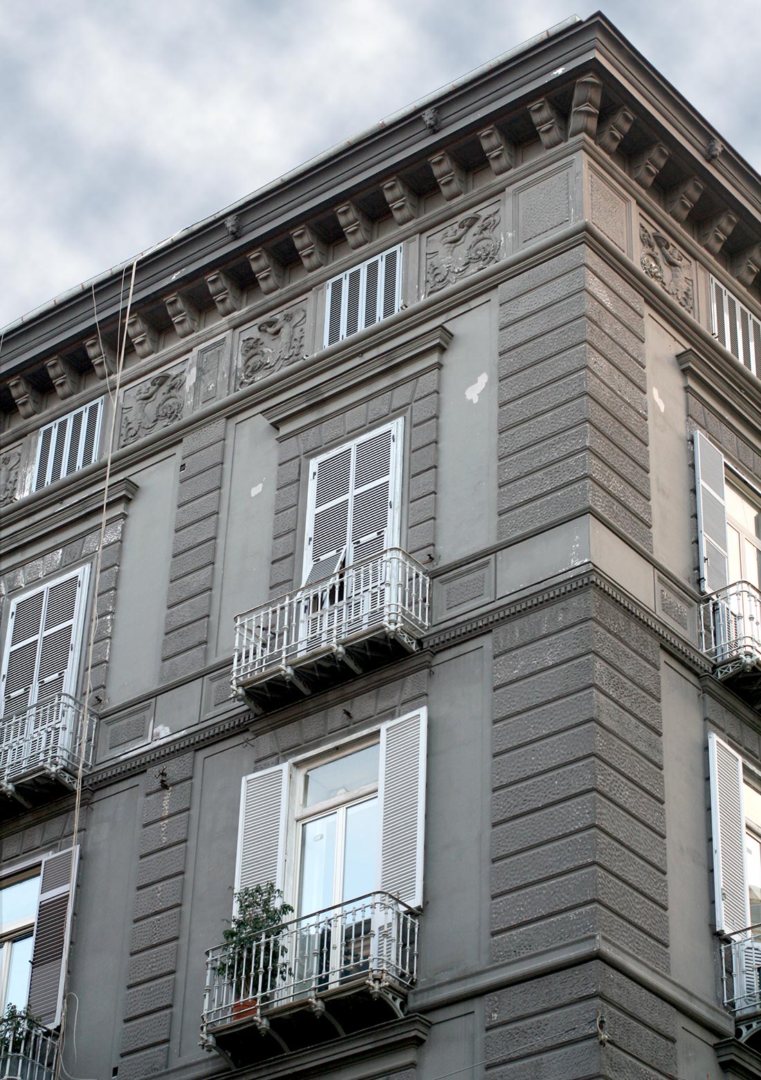 Napoli, dicembre 2016, palazzo