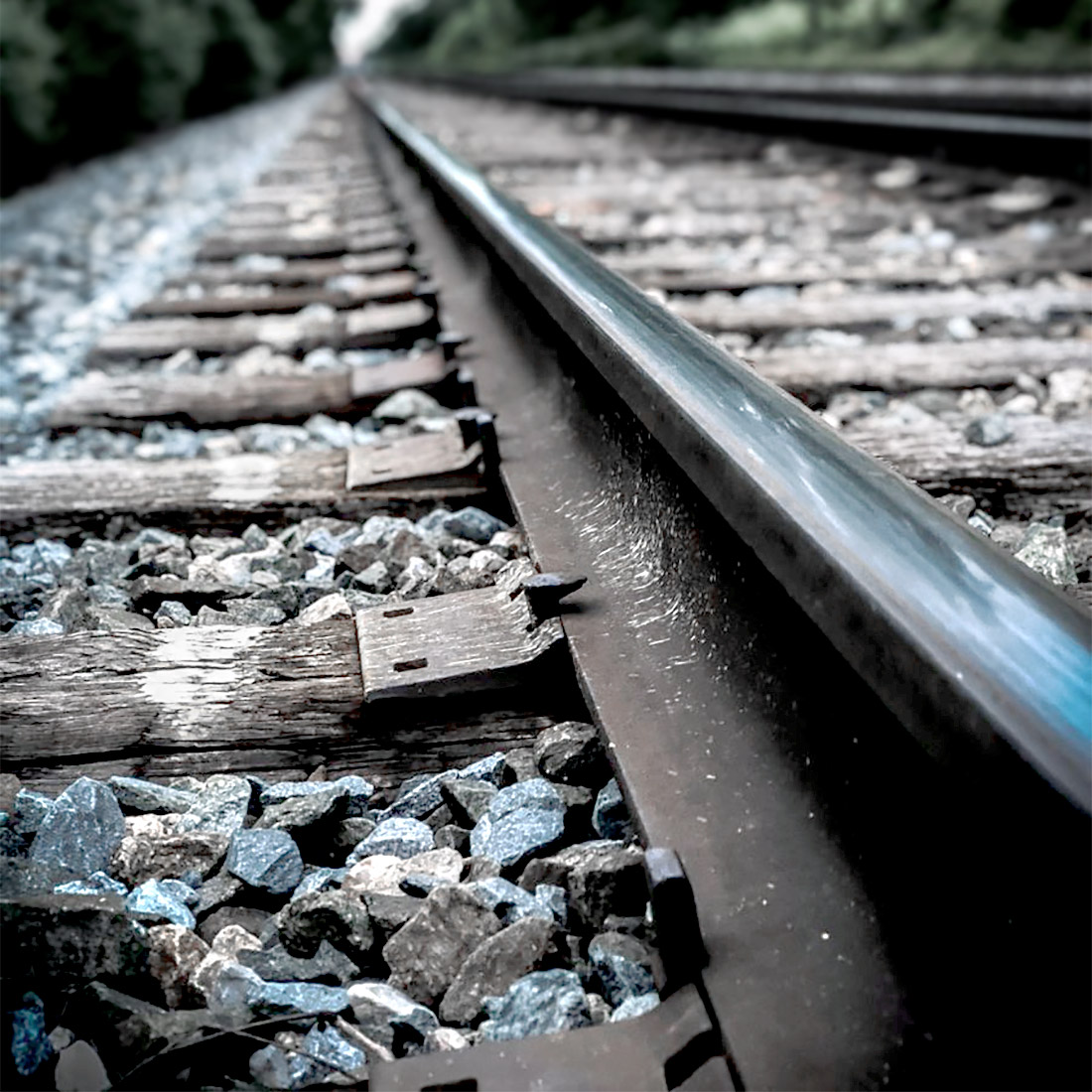 BInari ferroviari, scatto fotografico di Alek Kerkesner, Adk Portraits, Fort Myers, Florida